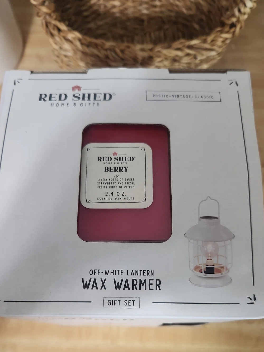 Red Shed Lantern Wax Warmer